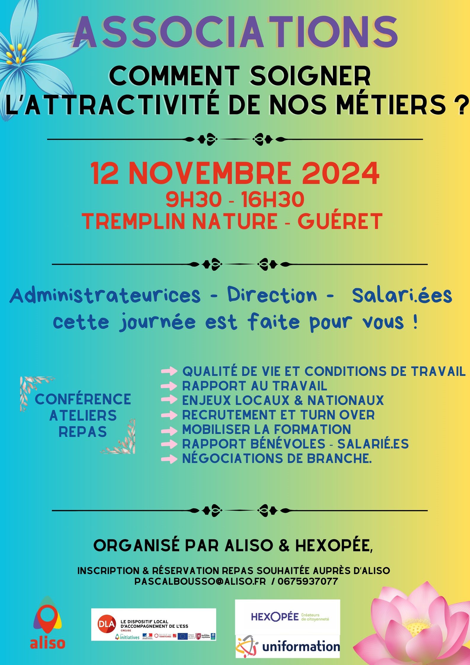 [12 Nov 2024, Guéret] Journée Attractivité des métiers : Le…