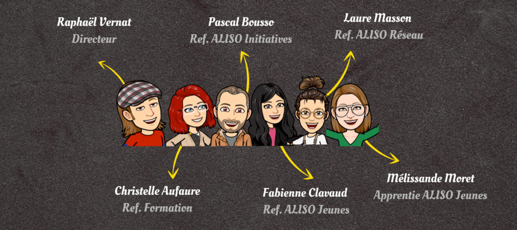 L'équipe de l'association Aliso, Creuse